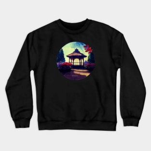 Gazebo at Town Square - Spring - Gilmore Crewneck Sweatshirt